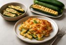 Cukkini (Cucurbita pepo) rakott és grillezett ételek