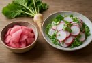 Japán retek (Raphanus sativus var. japonicus) savanyúság és saláta