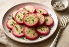 Rózsaszín cukkini (Cucurbita pepo var. rosa) kreatív köretek