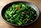 Kínai mustárlevél mini fajták (Brassica juncea var. mini) stir-fry