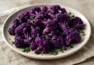 Lila karfiol keserű ízű (Brassica oleracea var. botrytis purpurea amara) köret