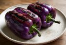 Lila paprika édes ízű (Capsicum annuum var. dulcis purpurea) grillezett receptek