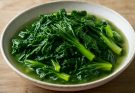 Kínai lapu keserűlevelű (Brassica rapa var. parachinensis amara) főzelék