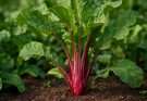 Celtuce hosszúkás piros szárú (Lactuca sativa var. augustana longus rubra) saláta