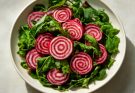 Chioggia cékla hosszúkás csíkos (Beta vulgaris var. cicla longus striata) saláta